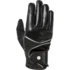 2023 Mountain Horse Diamond Rider Gloves 70960193 - Silver / Black Colour Black/Silver
