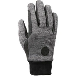 2023 Mountain Horse MH Softshell Riding Glove 70970142 - Grey Melange