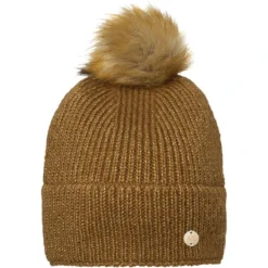 2023 Mountain Horse Sparkle Pompom Hat 8254 - Autumn Gold Colour Autumn Gold