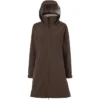 2023 Mountain Horse Womens Stella Softshell Parka Coat 33250 - Brown Colour Brown