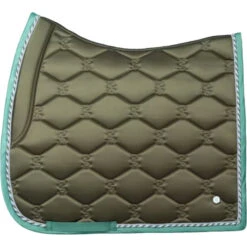2023 PS Of Sweden Signature Dressage Saddle Pad 1110-040 - Olive Colour Olive