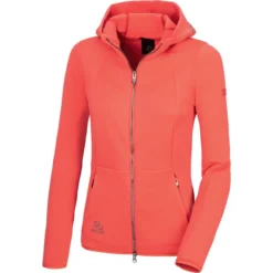 2023 Pikeur Womens Velvet Jacket 304501 169 - Coral Red Colour Coral Red