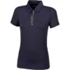 2023 Pikeur Womens Venya Polo Top 321700 204 - Nightblue