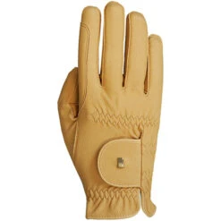 Roeckl Roeck-Grip Riding Gloves 3301-208 - Chamois Colour Chamois