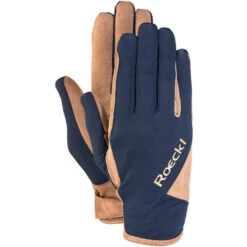 2023 Roeckl Womens Mareno Riding Gloves 310016- Navy Night Colour Navy Night
