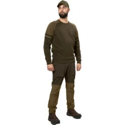 2023 Seeland Mens Cross Sweatshirt 150207822 - Pine Green