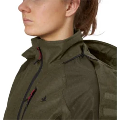 2023 Seeland Womens Avail Jacket 100219912 - Pine Green Melange -Ariat Shop 202320Seeland20Womens20Avail20Jacket2010021991220 20Pine20Green20Melange20side.700x700