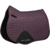 2023 Weatherbeeta Prime Jump Shaped Saddle Pad 1000747 - Mulberry Colour Mulberry