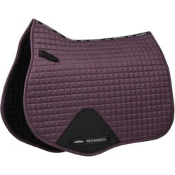 2023 Weatherbeeta Prime Jump Shaped Saddle Pad 1000747 - Mulberry Colour Mulberry