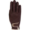 Roeckl Womens Julia Riding Gloves Mocha