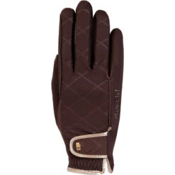 Roeckl Womens Julia Riding Gloves Mocha