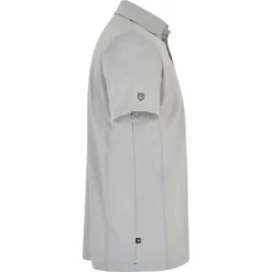 2022 Dubarry Mens Sorrento Polo Shirt 4256 - Platinum Colour Platinum -Ariat Shop 3802 202220Dubarry20Mens20Sorrento20Polo20Shirt20425620 20Platinum20side.700x700