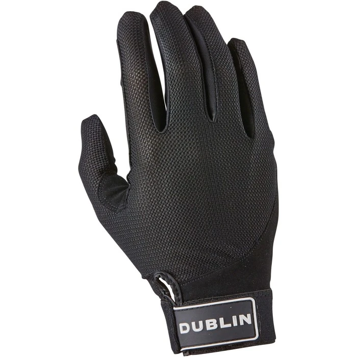 2022 Dublin Mesh Panel Riding Gloves 1007087002 - Black 1 2022 Dublin Mesh Panel Riding Gloves 1007087002 - Black