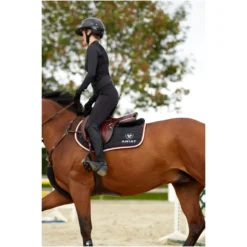 2022 Ariat Womens Ascent 1/4 Zip Long Sleeve Baselayer 10039197 - Black -Ariat Shop 4125 S21 WMS ENGL Germany AE G5A9781 RTL.700x700