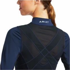 2022 Ariat Womens Ascent 1/4 Zip Long Sleeve Baselayer 10039198 - Navy -Ariat Shop 4126 202220Ariat20Womens20Ascent201420Zip20Long20Sleeve20Baselayer201003919820 20Navy 4.700x700