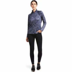 Ariat Womens Sunstopper 2.0 1/4 Zip Baselayer 10030429 - Char Bit Colour Char Bit -Ariat Shop 4142 4142 3.700x700