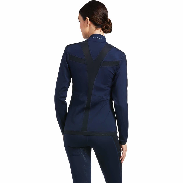 2022 Ariat Womens Ascent Full Zip 10039436 - Navy 2 2022 Ariat Womens Ascent Full Zip 10039436 - Navy - Image 2