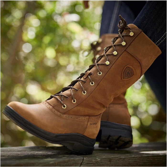 2022 Ariat Womens Wythburn H20 Boots 10033989 - Weathered Brown 7 2022 Ariat Womens Wythburn H20 Boots 10033989 - Weathered Brown - Image 7