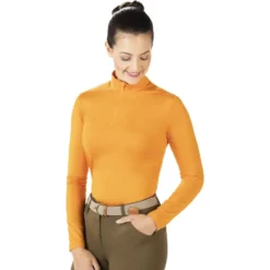 2022 HKM Womens Summer Milano Functional Shirt 13071 - Orange -Ariat Shop 4294 HKM Womens Summer Milano Functional Shirt 13071 Orange 1.700x700