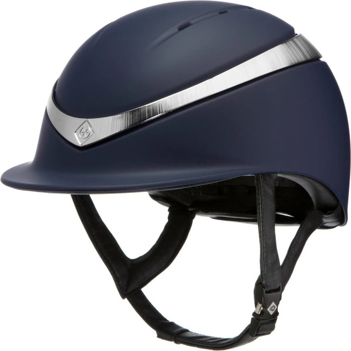 Charles Owen Halo Helmet & Headband HALONS - Navy / Platinum 1 Charles Owen Halo Helmet & Headband HALONS - Navy / Platinum