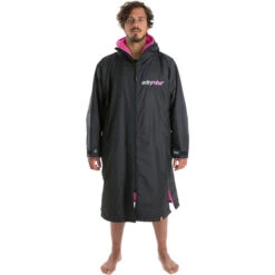 2021 Dryrobe Advance Long Sleeve Premium Outdoor Change Robe LSDABB - Black / Pink Colour Black/Pink -Ariat Shop 4521 3.700x700