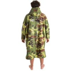 2021 Dryrobe Advance Long Sleeve Premium Outdoor Change Robe LSDABB - Camo / Grey Colour Grey/Camo -Ariat Shop 4523 3.700x700