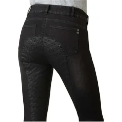 2022 Ariat Womens Halo B Denim Full Seat Breech 10039535 - Black Rinse -Ariat Shop 4690 202220Ariat20Womens20Halo20B20Denim20Full20Seat20Breech201003953520 20Black20Rinse5.700x700