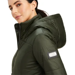 2022 Ariat Womens Harmony Insulated Jacket 10041215 - Forest Mist -Ariat Shop 4712 F22 WMS ENGL 10041215 detail01.700x700