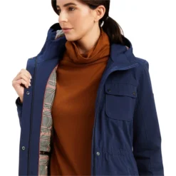2022 Ariat Womens Argentium Insulator Parka Jacket 10041230 - Navy Colour Navy -Ariat Shop 4717 F22 WMS ENGL 10041230 detail02.700x700