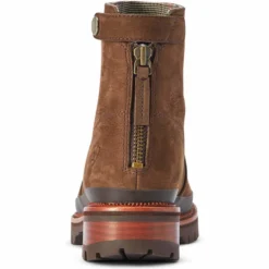 2022 Ariat Womens Leighton Waterproof Boots 10042556 - Barley Brown -Ariat Shop 4779 10042556 heel.700x700