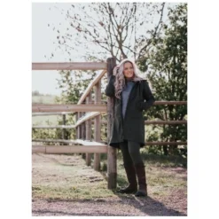 2022 Mountain Horse Womens Stella Softshell Parka 33250 - Green Colour Green -Ariat Shop 4821 stella20parka20crew20pullover20diana20cumberland.700x700