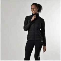 2022 Dublin Womens Lia Hybrid Quilted Jacket 1010960002 - Black -Ariat Shop 4945 6f405e14cc39115c1c34e45904bd5bd4.700x700