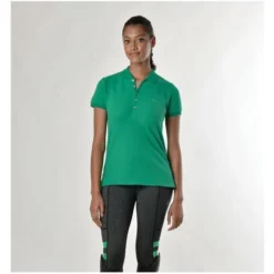 2022 Dublin Womens Lily Cap Sleeve Polo Top 1000385 - Emerald Colour Emerald -Ariat Shop 4953 2bc9434b551ff965f095822417cc9e88.700x700