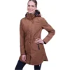 2022 HV Polo Womens Alita Parka Jacket 406093465 - Copper Brown