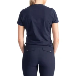 2022 PS Of Sweden Signe Cottton Tee 2231-038 - Navy -Ariat Shop 5634 202220PS20Of20Sweden20Signe20Cottton20Tee202231 03820 20Navy20Back.700x700