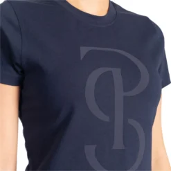 2022 PS Of Sweden Signe Cottton Tee 2231-038 - Navy -Ariat Shop 5634 202220PS20Of20Sweden20Signe20Cottton20Tee202231 03820 20Navy20Close20Up201.700x700