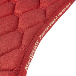 2022 PS Of Sweden Stardust Glitter Dressage Saddle Pad 20073-720 - Red -Ariat Shop 5671 202220PS20Of20Sweden20Stardust20Glitter20Dressage20Saddle20Pad2020073 72020 20Red20Detail201.700x700
