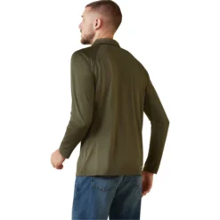 2023 Ariat Mens Sunstopper 1/4 Zip Baselayer 10043608 - Beetle -Ariat Shop 5856 202320Ariat20Mens20Sunstopper201420Zip20Baselayer201004360820 20Beetle20Back.700x700