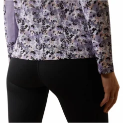 2023 Ariat Womens Sunstopper 2.0 1/4 Zip Baselayer 10030429 - Grey Camo Floral Colour Grey Camo Floral -Ariat Shop 5867 10043595 04.700x700