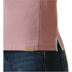 2023 Ariat Womens Cloverdale Polo 10043902 - Nostalgia Rose -Ariat Shop 5872 10043902 02.700x700