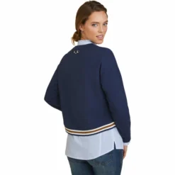 2023 Ariat Womens Pacifica Sweatshirt 10043895 - Navy -Ariat Shop 5883 10043895 back.700x700