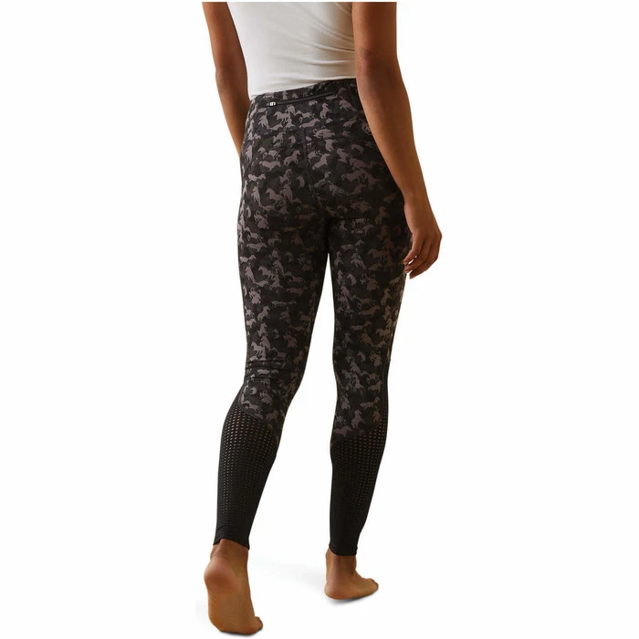 2023 Ariat Womens Eos Full Seat Tights 10043585 - Periscope Camo Horse 2 2023 Ariat Womens Eos Full Seat Tights 10043585 - Periscope Camo Horse - Image 2