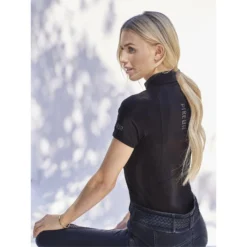 2023 Pikeur Brinja Polo Top 320100 2041 - Black -Ariat Shop 5903 pik 0123 kam 320100 204 2901.700x700
