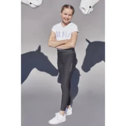 2023 Pikeur Childrens Franja Polo Shirt 320000 200 - White Colour White -Ariat Shop 5909 pik 0123 kam 320000 200 010.700x700