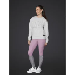 2023 Mountain Horse Womens MH Sweatshirt 4531014 - Grey Melange Colour Grey Melange -Ariat Shop 5950 MH Sweatshirt 11.700x700