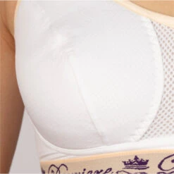 2022 Derriere Equestrian Sporteif Bra DESB17WN - White / Nude -Ariat Shop 597 202220Derriere20Equestrian20Sporteif20Bra20DESB17WN20 20White2020Nude20Close20Up201120 20Copy.700x700