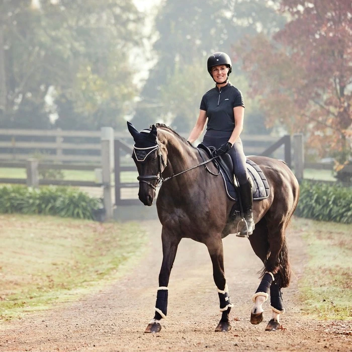 2023 Weatherbeeta Womens Sutton Short Sleeve Top 10183910- Pewter 5 2023 Weatherbeeta Womens Sutton Short Sleeve Top 10183910- Pewter - Image 5