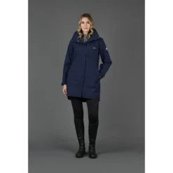 2023 Weatherbeeta Womens Everly Jacket 10190590 - Ink Navy -Ariat Shop 6031 1019059000 INK WB Everly Jacket OM Front Image Null Hero.700x700