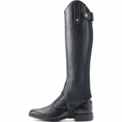 2023 Ariat Heritage Contour Half Chap 10044599 - Black Colour Black -Ariat Shop 6073 10044600 side.700x700
