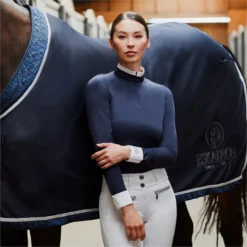 2023 Eskadron Dura Crystal Transport Rug 128831 353 - Navy -Ariat Shop 6272 202320Eskadron20Dura20Crystal20Transport20Rug201288312035320 20Navy20Close20Up203.700x700